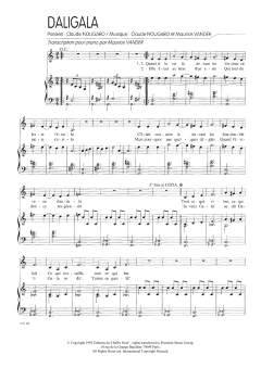 Daligala von Claude Nougaro (Download) 