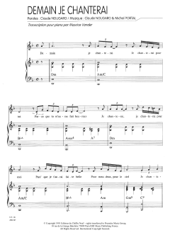 Demain Je Chanterai von Claude Nougaro (Download) 
