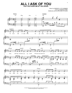 All I Ask Of You von Andrew Lloyd Webber (Download) 