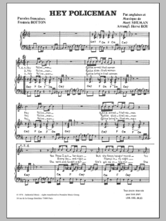 Hey Policeman von Mort Shuman (Download) 