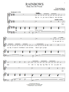 Rainbows von Stephen Sondheim (Download) 