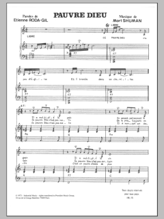 Pauvre Dieu von Mort Shuman (Download) 