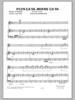 Plus ca Va, Moins ca Va von Mort Shuman (Download) 