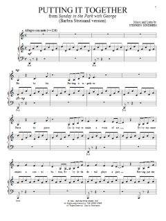 Putting It Together von Barbra Streisand (Download) 