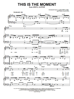 This Is The Moment von Frank Wildhorn (Download) 