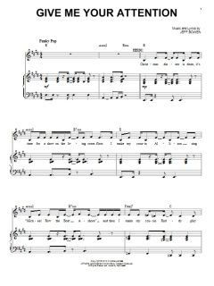 Give Me Your Attention von Jeff Bowen (Download) 