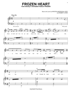 Frozen Heart von Robert Lopez (Download) 