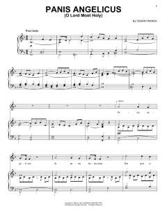 Panis Angelicus (O Lord Most Holy) von César Franck (Download) 