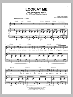 Look At Me von Jason Robert Brown (Download) 