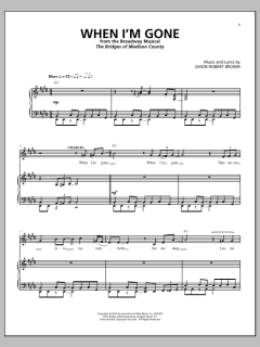 When I'm Gone von Jason Robert Brown (Download) 