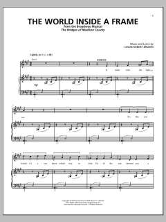 The World Inside A Frame von Jason Robert Brown (Download) 