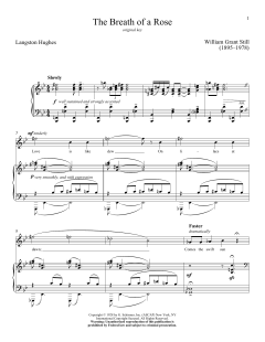 The Breath Of A Rose von Langston Hughes (Download) 