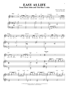 Easy As Life von Tim Rice (Download) 
