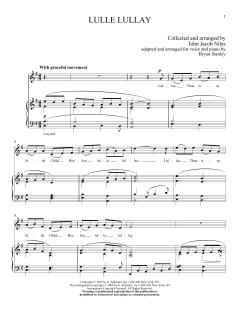 Lulle Lullay von John Jacob Niles (Download) 