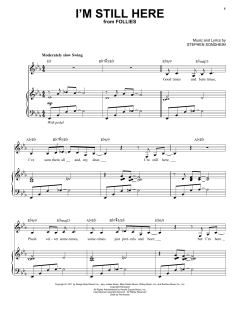 I'm Still Here von Stephen Sondheim (Download) 