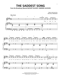 The Saddest Song von Michael Friedman (Download) 
