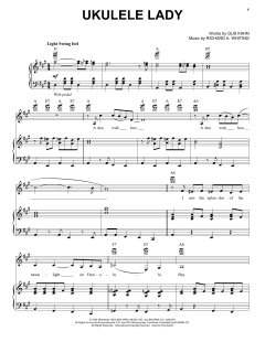 Ukulele Lady von Gus Kahn (Download) 