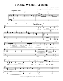 I Know Where I've Been von Marc Shaiman (Download) 