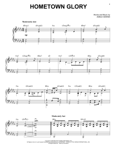 Hometown Glory von Adele (Download) 