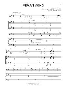 Yema's Song von Christopher Smith (Download) 