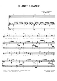 Chante & Danse von Jean-Michel Caradec (Download) 