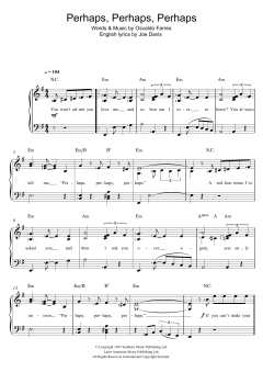 Perhaps, Perhaps, Perhaps von Osvaldo Farres (Download) 