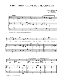 What Then Is Love But Mourning? von Philip Rosseter (Download) 