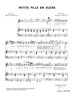 Petite Fille En Sucre von Michel Delpech (Download) 