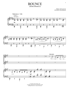Bounce von Stephen Sondheim (Download) 