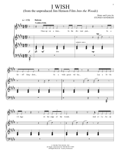 I Wish von Stephen Sondheim (Download) 