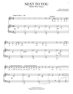Next To You von Stephen Sondheim (Download) 