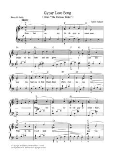 Gypsy Love Song (Download) 