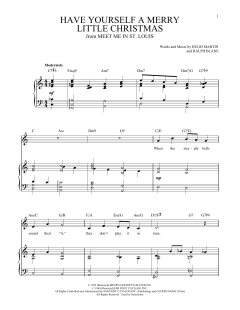 Have Yourself A Merry Little Christmas von Hugh Martin (Download) 