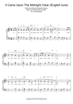 It Came Upon The Midnight Clear von Traditional (Download) 