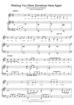 Wishing You Were Somehow Here Again von Andrew Lloyd Webber (Download) 