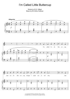 I'm Called Little Buttercup von Gilbert & Sullivan (Download) 