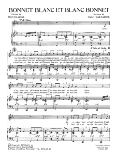 Bonnet Blanc Et Blanc Bonnet von Henri Salvador (Download) 