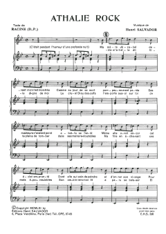 Athalie Rock von Henri Salvador (Download) 