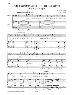 A te l'estremo addio... Il lacerato spirito von Giuseppe Verdi (Download) 