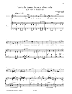 Volta la terrea fronte alle stelle von Giuseppe Verdi (Download) 