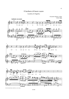 Voglio Marito von Vincente Martin Y Soler (Download) 