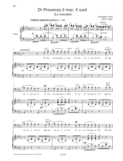 Di Provenza Il Mar, Il Suol von Giuseppe Verdi (Download) 