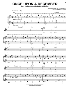 Once Upon A December von Lynn Ahrens (Download) 