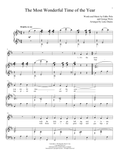 The Most Wonderful Time Of The Year von George Wyle (Download) 