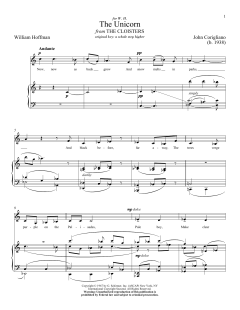 The Unicorn von John Corigliano (Download) 
