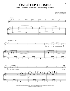 One Step Closer von Alan Menken (Download) 