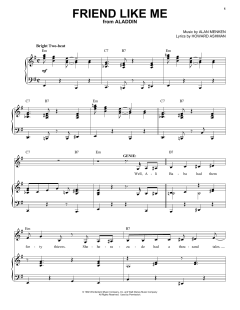 Friend Like Me von Alan Menken (Download) 