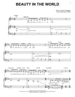 Beauty In The World von Michael Korie (Download) 