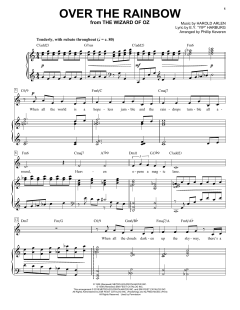 Over The Rainbow von Harold Arlen (Download) 
