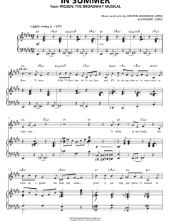 In Summer von Robert Lopez (Download) 